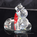 Figurines d&#39;ours en cristal de mode pour le cadeau de mariage